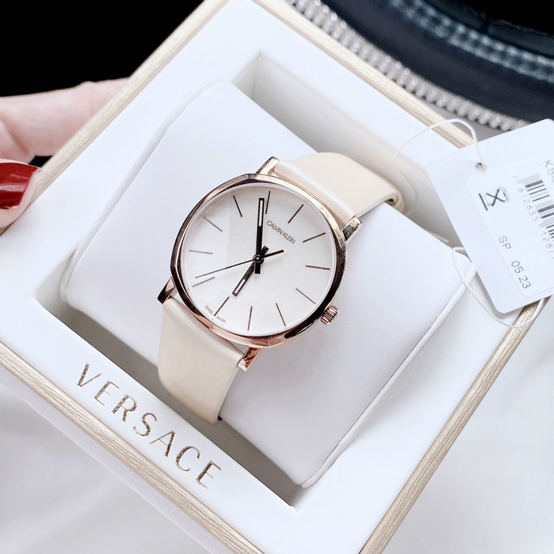 ĐỒNG HỒ NỮ CHÍNH HÃNG CALVIN KLEIN K8Q336X2 Posh Quartz White Dial Ladies Watch