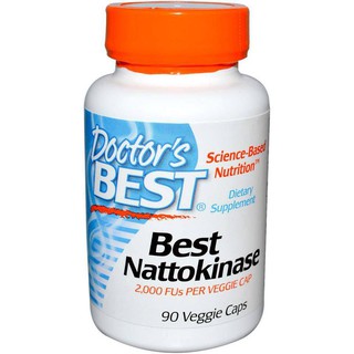 Doctor's Best Nattokinase Bổ Tim Mạch Và Ngăn Ngừa Đột Qụy