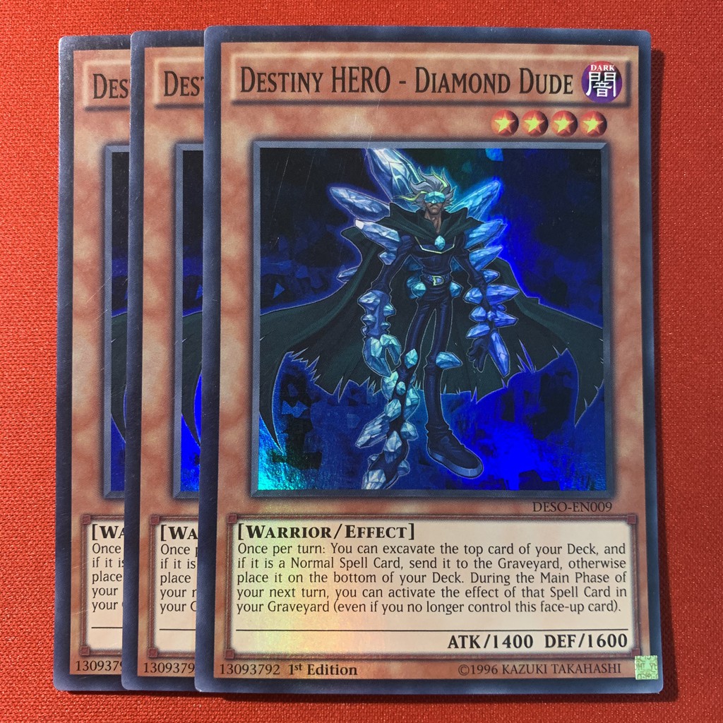 [EN][Thẻ Bài Yugioh Chính Hãng] Destiny Hero - Diamond Dude