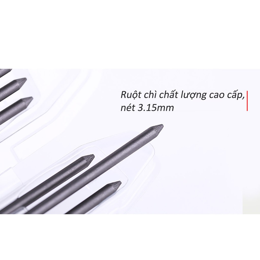 Ruột Bút STABILO Easyoriginal HB nét 3.15mm, 6 ruột/tuýp (MPER79-6)