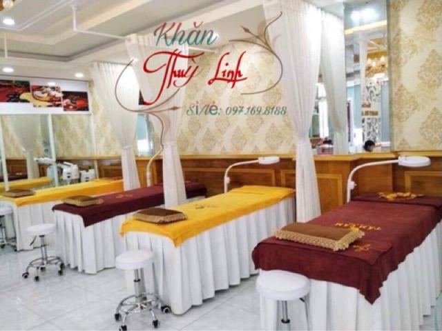 Khăn trải giường Spa, đẹp, chất lượng, không phai màu, 100% coton