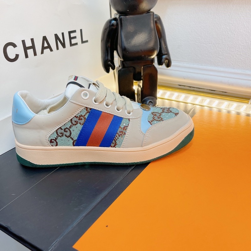 Giày thể thao gc hoạ tiết pha nhũ fullbox