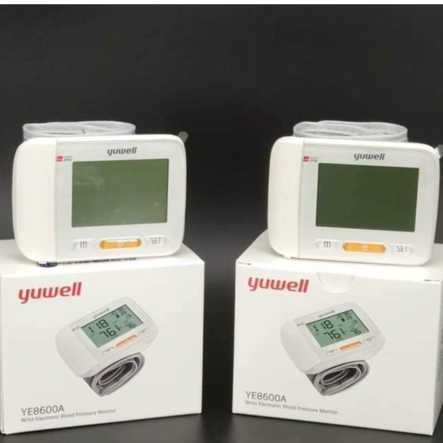 Máy đo huyết áp cổ tay YUWELL YE8600A lưu 60 kết quả đo - Nhập khẩu chính hãng - Bảo hành 5 năm