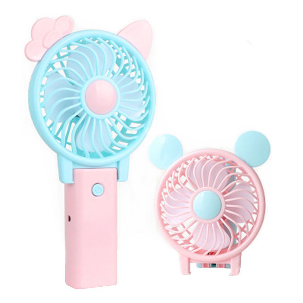 Quạt cầm tay minifan hình chú mèo kitty