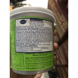 Gia vị cà ri xanh Green Curry Paste 380g