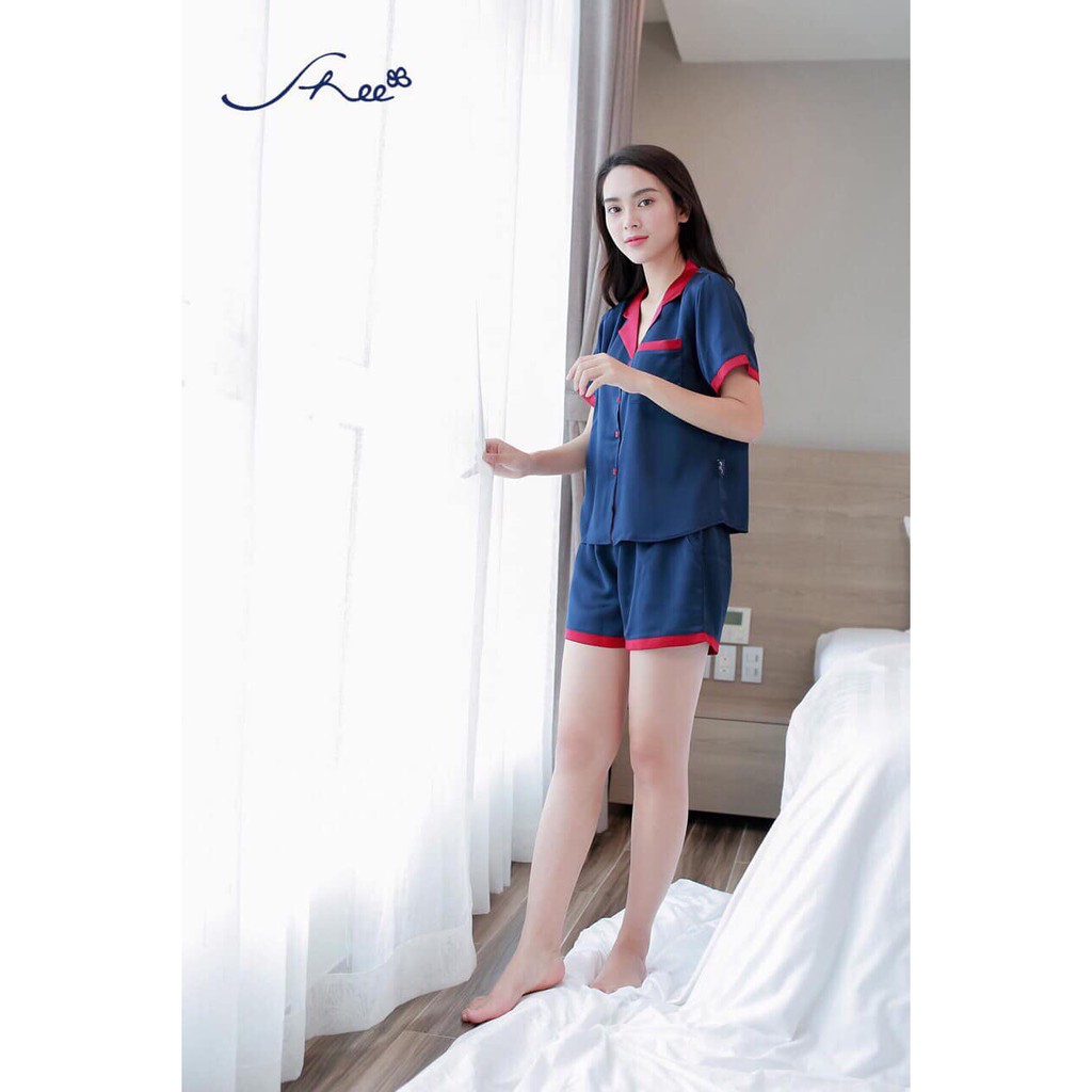  Đồ bộ pijama phi phối lụa ĐÙI cao cấp (Form dưới 60kg) | BigBuy360 - bigbuy360.vn