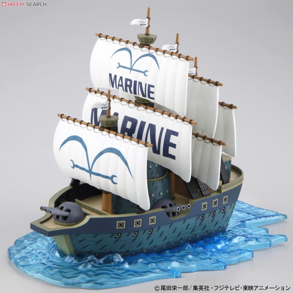 Mô hình lắp ráp tàu Marine Warship One Piece 07 - Gundamxo