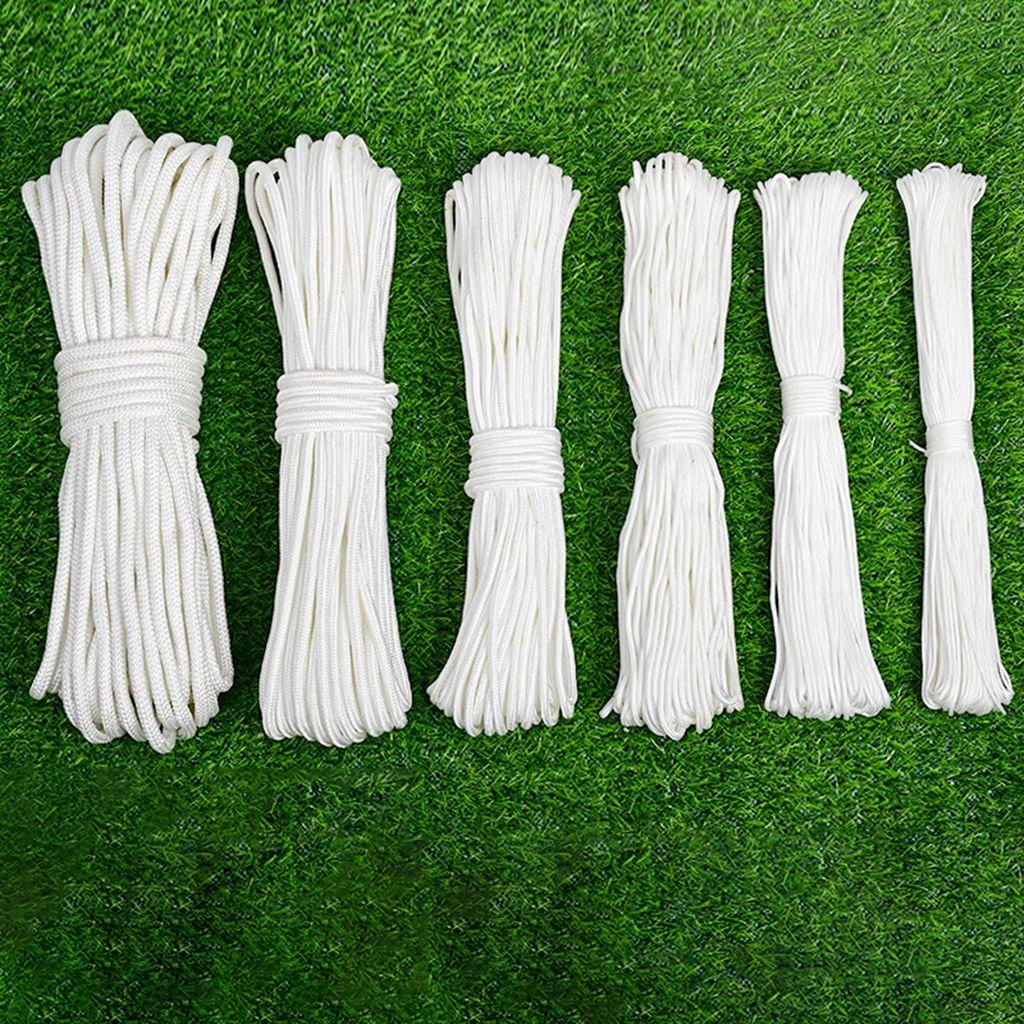 Cuộn Dây Nylon Bện Dài 10M Đa Năng Gọn Nhẹ Chống Thời Tiết Tiện Dụng Mang Theo Cắm Trại DIY