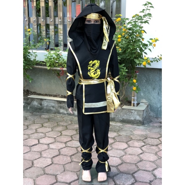 Bộ đồ hóa trang Ninja Rồng Naruto B-0100 cho bé trai chơi Halloween