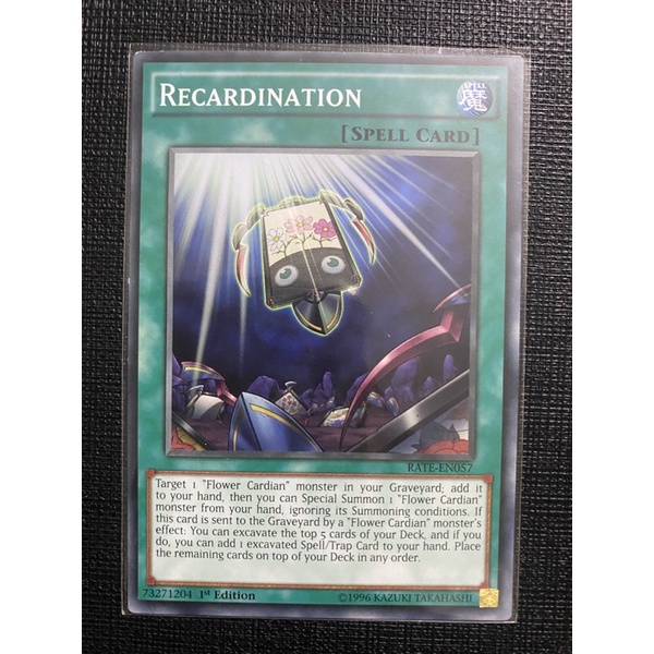 Thẻ bài Recardination RATE