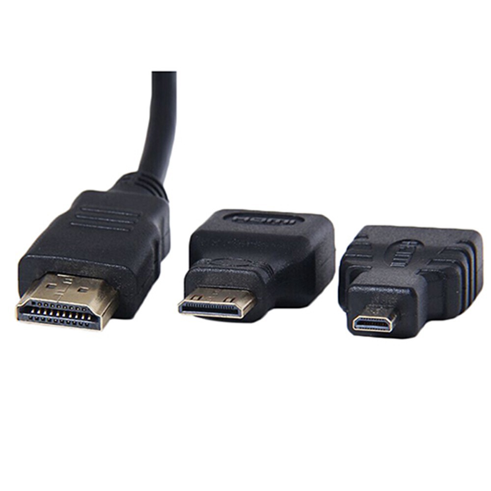 Cáp chuyển đổi HDMI 1080p sang Mini/Micro HDMI V1.4 dài 1.5m