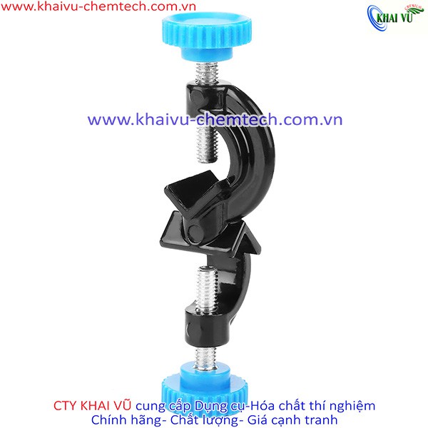 Kẹp chéo (KHÓA ĐÔI) bọ kẹp bằng hợp kim dùng gắn kết dụng cụ thí nghiệm