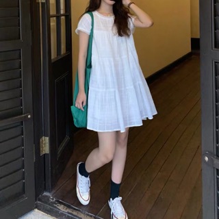 |ORDER| VÁY TRẮNG CỘC TAY KOREAN STYLE NỮ