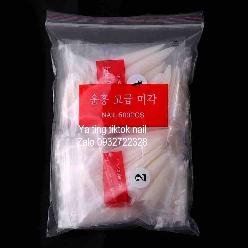 móng nối nhọn phon dài bịch