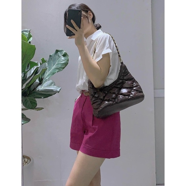 QUẦN SOOC KAKI GẬP GẤU 3M CHO NỮ