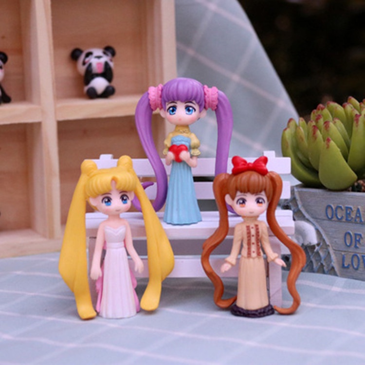 Đồ trang trí nhân vật thủy thủ mặt trăng Phụ kiện đồ chơi Đồ chơi mô phỏng