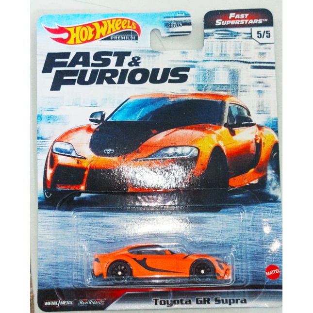 xe mô hình hotwheels fast and furious F9:Toyota GR supra