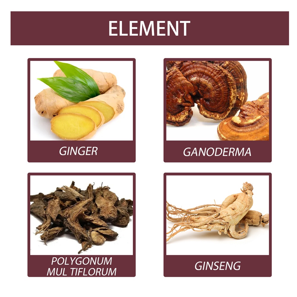 Chai Xịt Tinh Chất Thảo Dược 100ML Hỗ Trợ Mọc Tóc Chống Rụng Tóc Màu Trắng Đen