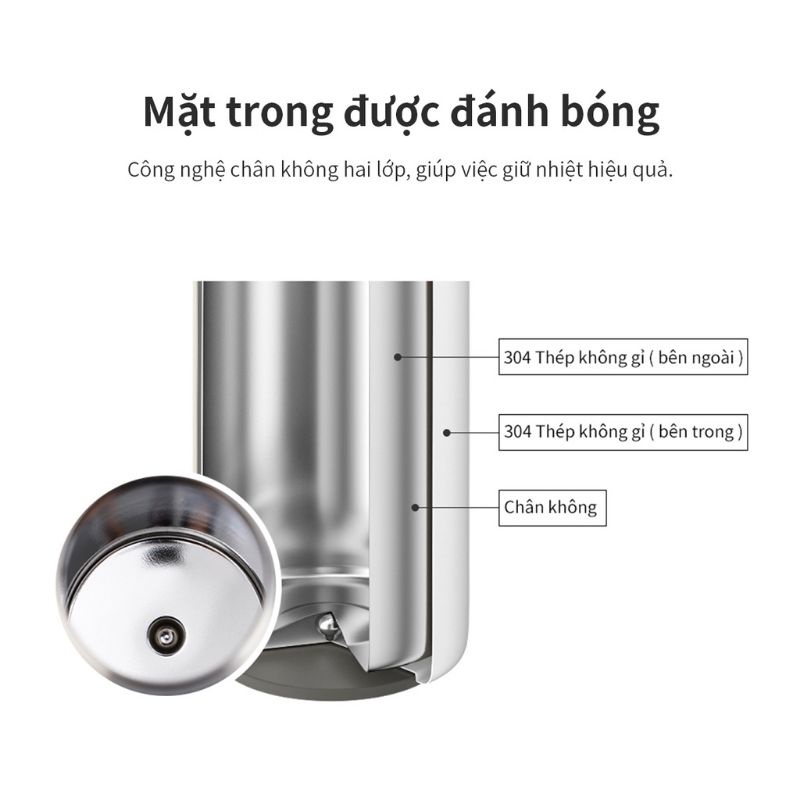 Bình giữ nhiệt Feather Light Ring Lock&Lock 460ml