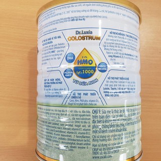 Sữa Bột DR LUXIA COLOSTRUM Số 1+ 800G ( mẫu mới step 3)