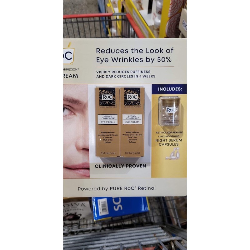 [Mã COS1904 giảm 8% đơn 300K] [SĂN SALE] Kem mắt Roc và tinh chất chống lão hoá - Bill Mỹ