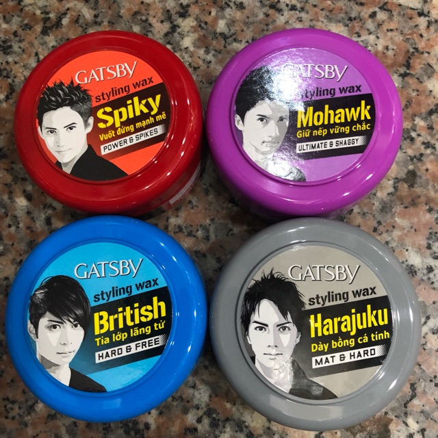 Sáp Gatsby Styling Wax 75g - Thái Lan