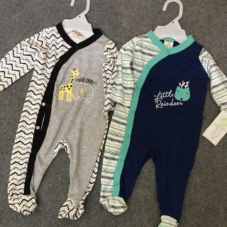 Set 2body bé trai Check Pea & Baby Gear