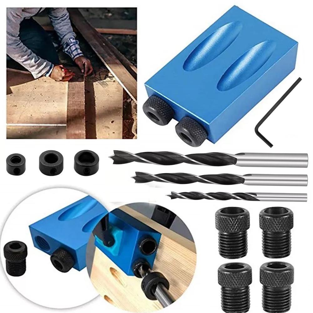 Mũi Khoan Lỗ 6 / 8 / 10mm 15 Độ Chuyên Dụng Làm Mộc