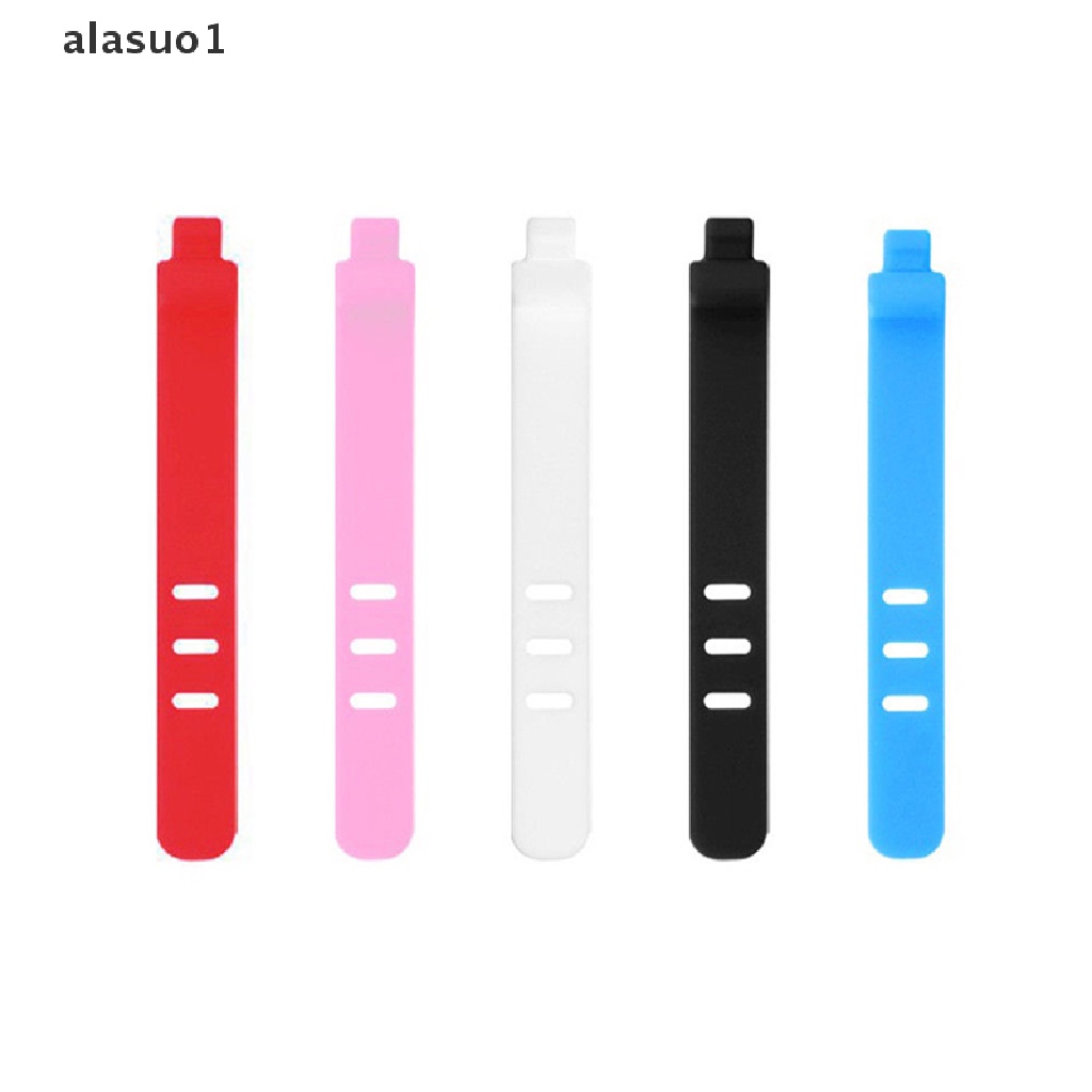 [alasuo1] Dây Buộc Dây Cáp Tai Nghe Bằng Silicon