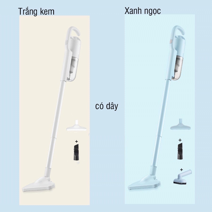 Máy hút bụi cầm tay có dây BEAR XCQ-B04A1 - Máy hút bụi giường, nệm, sofa - Lực hút 10000Pa - Công suất 400W - BH 12M