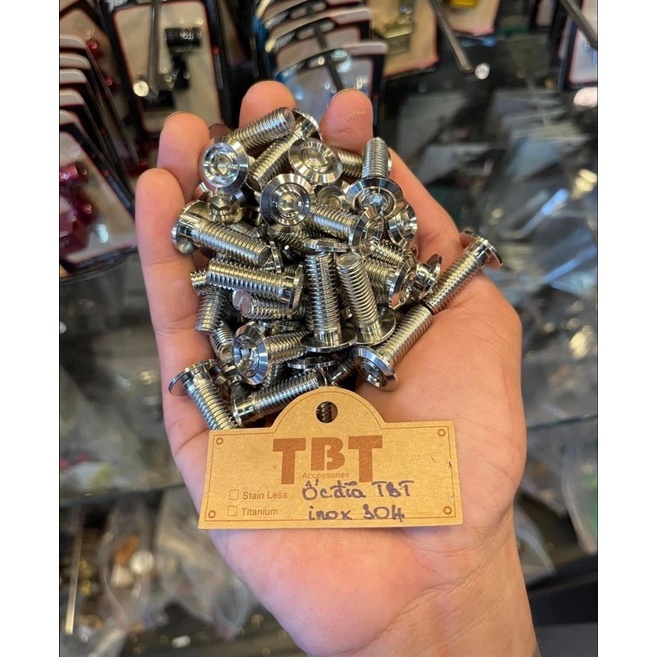 Ốc Đĩa Thái Inox 304 TBT 8Ly