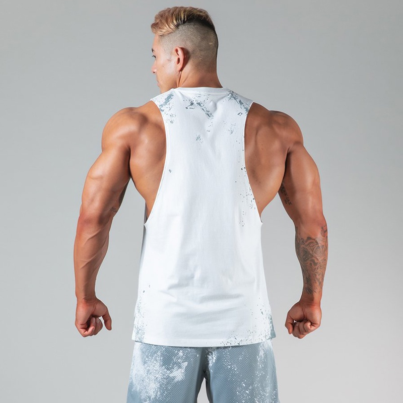 Áo Ba Lỗ Thể Thao Chất Liệu Thoáng Khí Nhanh Khô Có Size Lớn M ~ 3XL Dành Cho Nam Giới
