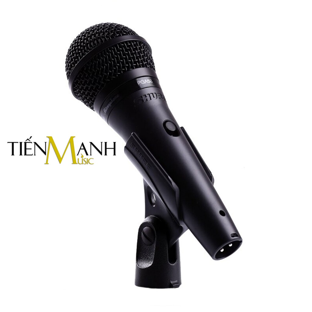 [Chính Hãng] Mic Shure PGA58-QTR Có Dây Cầm Tay Vocal Microphone Karaoke PGA58QTR Micro PGA58
