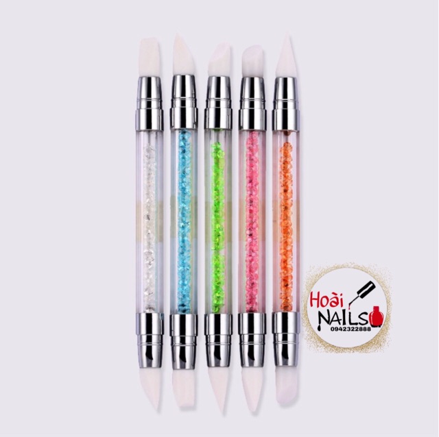 Set bút đắp gel khô, miết floi - Phụ kiện Nail Giá Rẻ