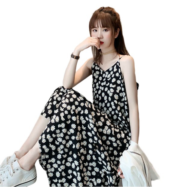 Đầm 2 Dây Nữ 🦋 Váy 2 Dây Hoa giống cái Vintage 🦋 | BigBuy360 - bigbuy360.vn