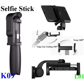 Gậy Selfie 3 Chân Remote Bluetooth Rời 🤳📸 L01 Nhỏ Gọn Cao Cấp Chắc Chắn Và Tiện Dụng 💖💖 Cây Chụp Ảnh Tự Sướng Blueto