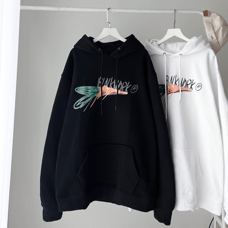 [sẵn] Áo Hoodie Form Rộng BINKWORK - pqk boutique