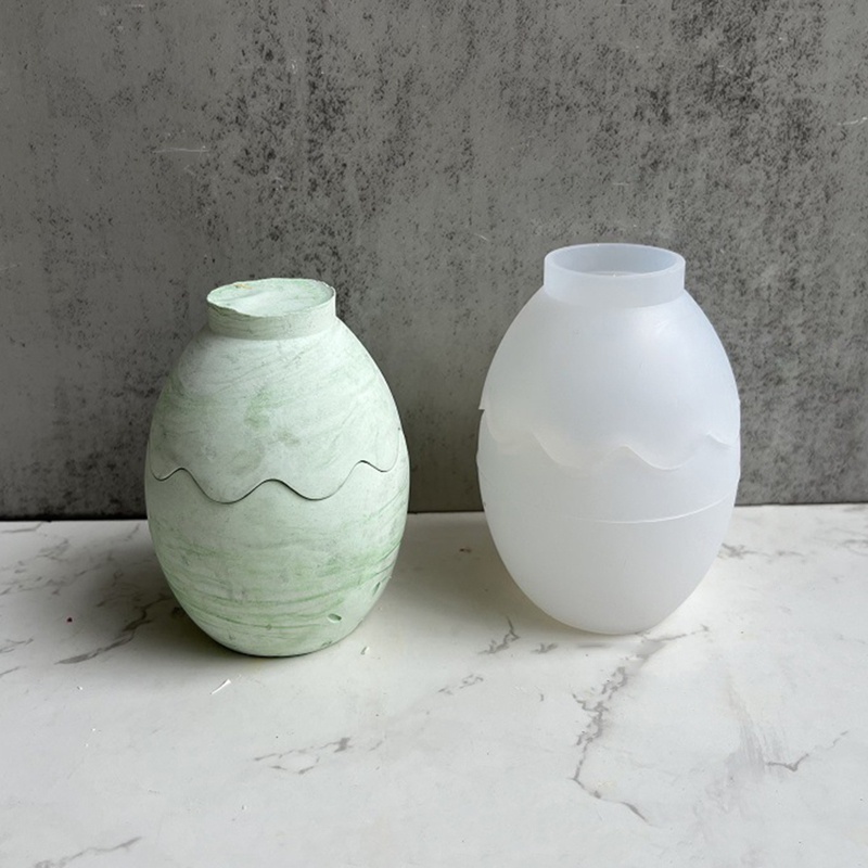 Khuôn Silicone Làm Hộp Đựng Trứng DIY Tiện Dụng