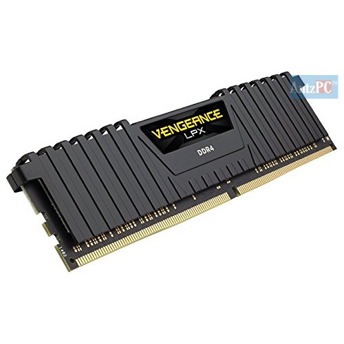 RAM Máy tính Desktop CORSAIR VENGEANCE® LPX 32GB (2 x 16GB) DDR4 3000MHz C16 ĐEN-CMK32GX4M2C3000C16 - Hàng Nhập Khẩu US