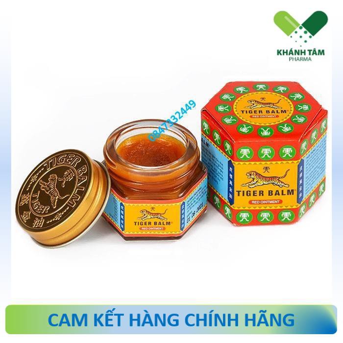 Cù là/ dầu cao con hổ Tiger Balm - Giảm chứng đau đầu, ngạt mũi, côn trùng cắn, ngứa, đau nhức cơ