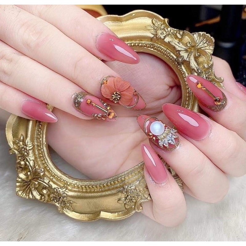 Khung mẫu chụp ảnh nail, khung tròn &amp; vuông [Thanh Vy Nail]