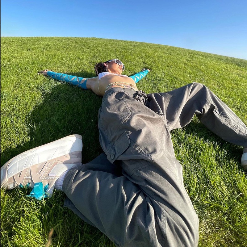 Quần Dài Lưng Cao Ống Rộng Phối Dây Rút Thời Trang Cá Tính Cho Nữ