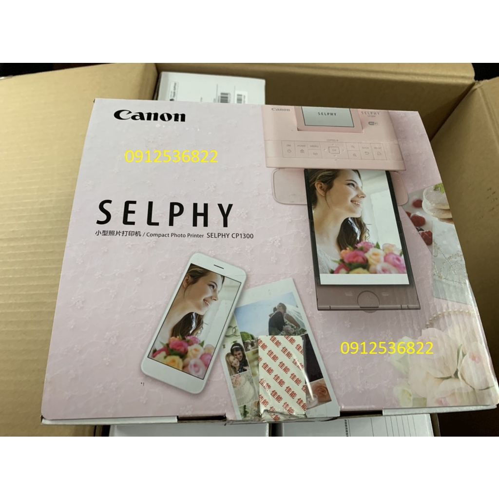 Máy in ảnh canon selphy cp1300 in qua wifi điện thoại