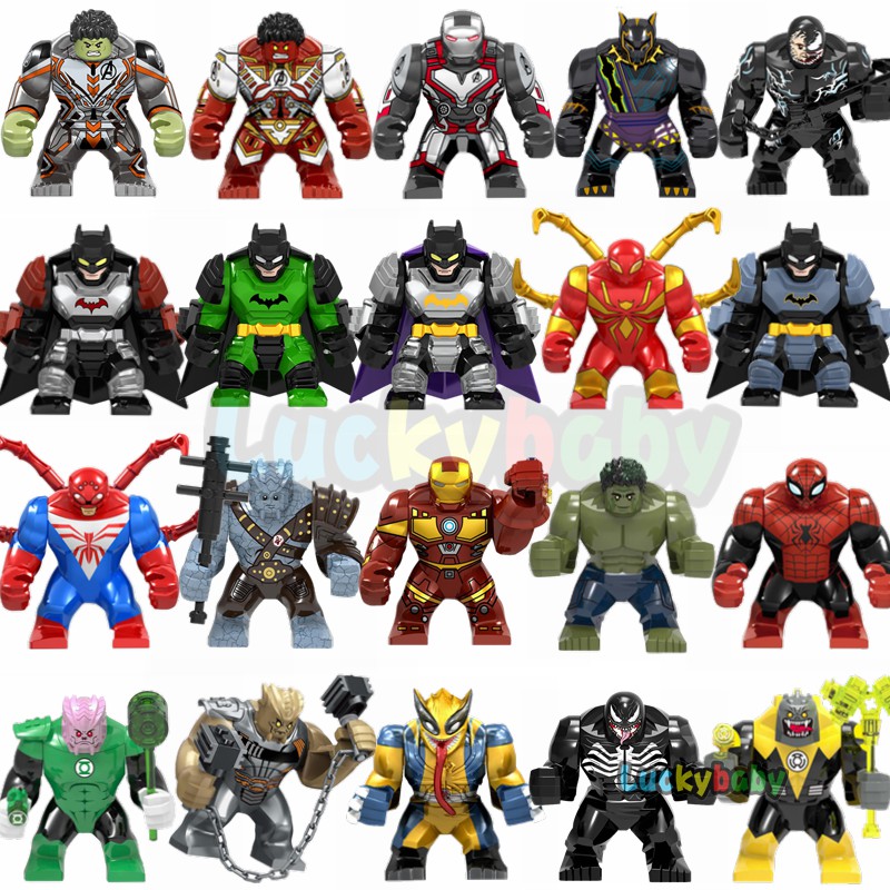 Đồ Chơi Lego Xếp Hình Nhân Vật Siêu Anh Hùng Marvel Avengers Độc Đáo