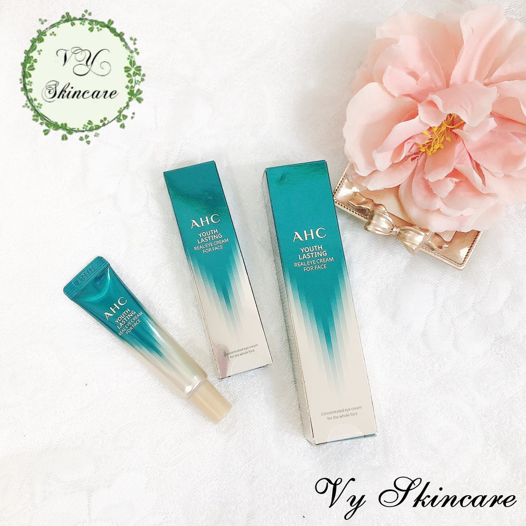 Kem mắt AHC Lasting Real Eye Cream For Face ( mẫu mới )