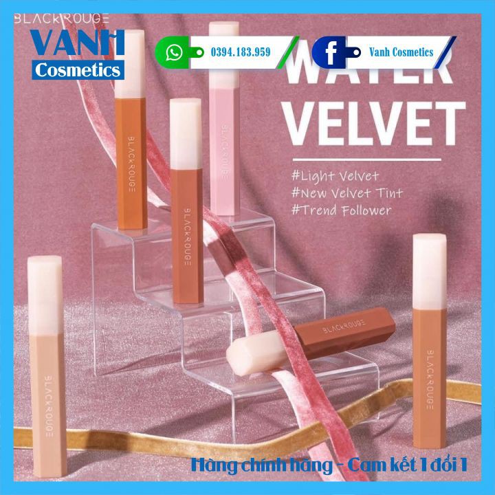 |Mới nhất 2021| Son BLR Black Rouge Half N Half Collection Đủ bảng màu - Vanh Cosmetics | BigBuy360 - bigbuy360.vn