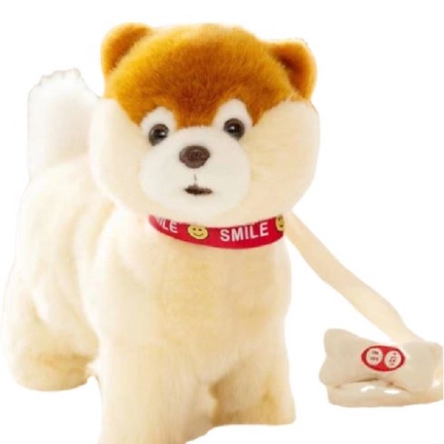 Đồ chơi chó bông biết HÁT TIẾNG VIỆT, biết lắc mông xinh siêu kute chơi cùng bé yêu - Màu kem