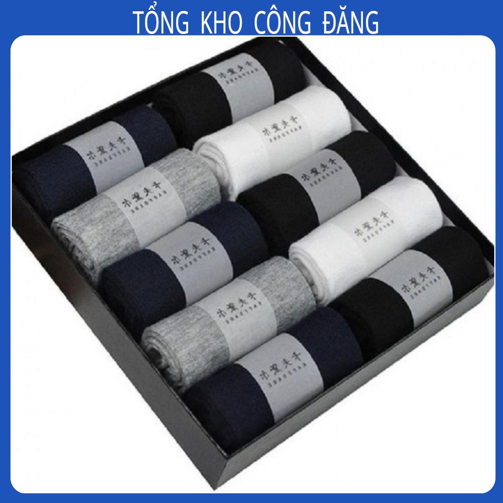 Hộp 10 đôi tất nam siêu chống thối Nhật...