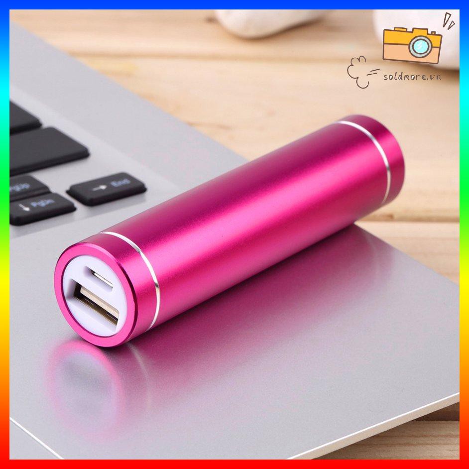 [SE] Mini USB Mobile Power Bank Charger Pack Box Battery Case for 1x 18650 Battery