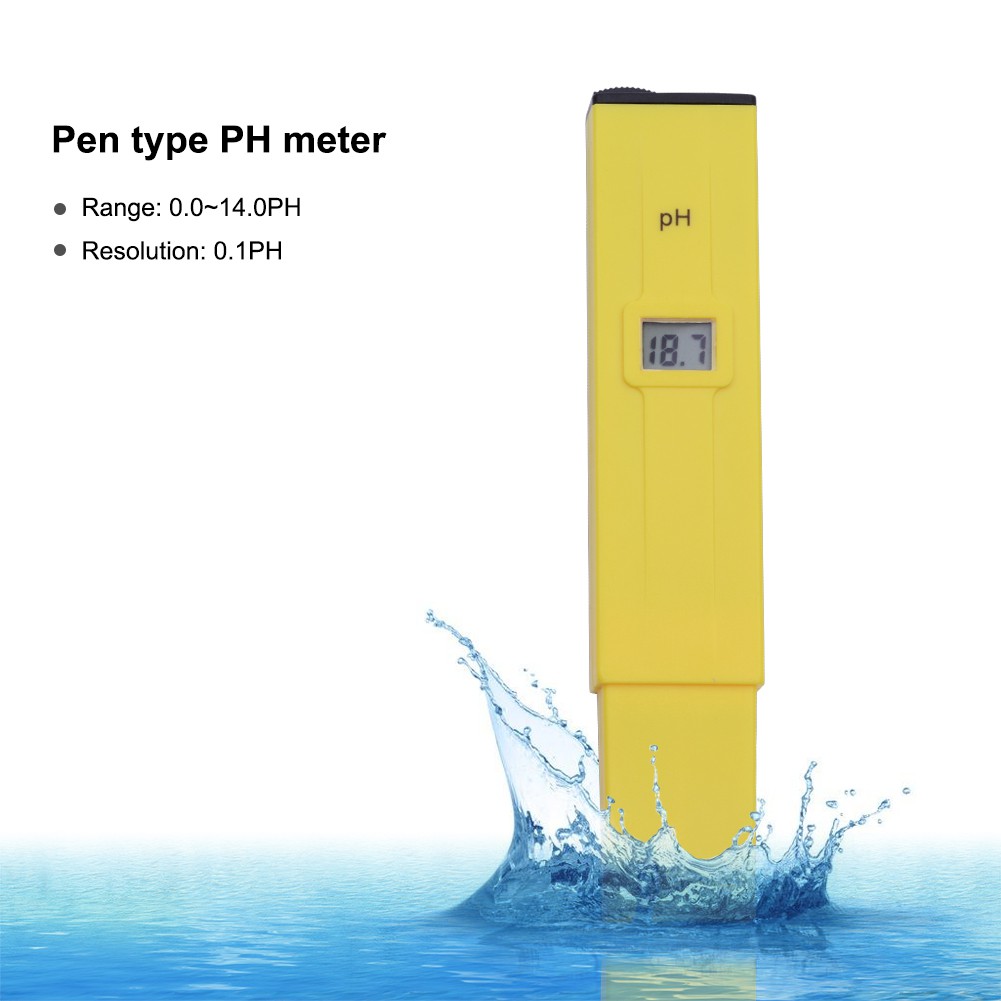 Bút đo pH nước 1 số lẻ loại tốt có bù trừ nhiệt độ ATC